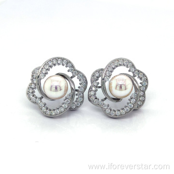 925 jewellery earrings women pearl earring jewelry